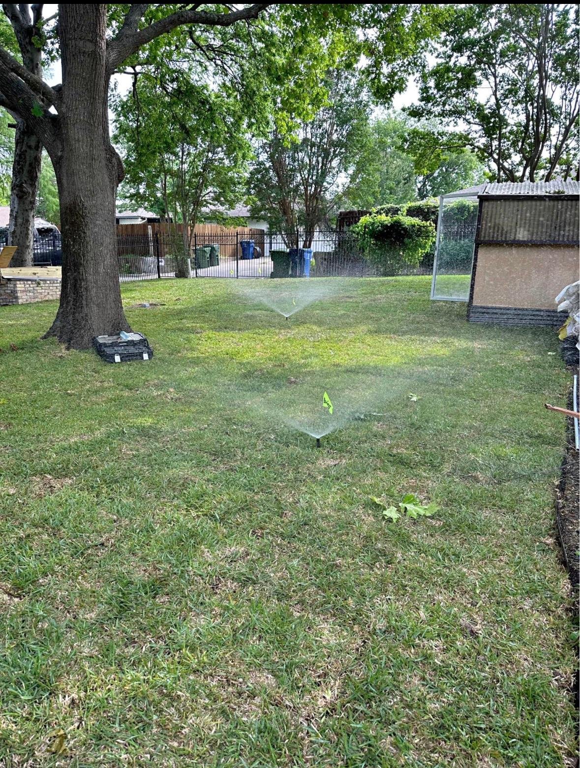 Irrigation system service